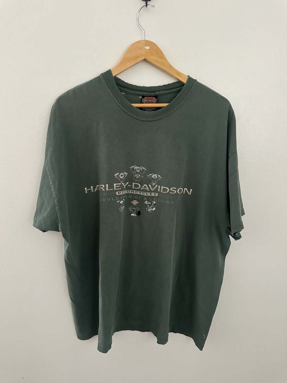 Vintage 1998 Myrtle Beach Harley-Davidson Evolution of a Legend T-Shirt